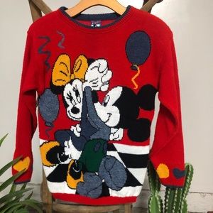 Walt Disney Mickey and Minnie Sweater